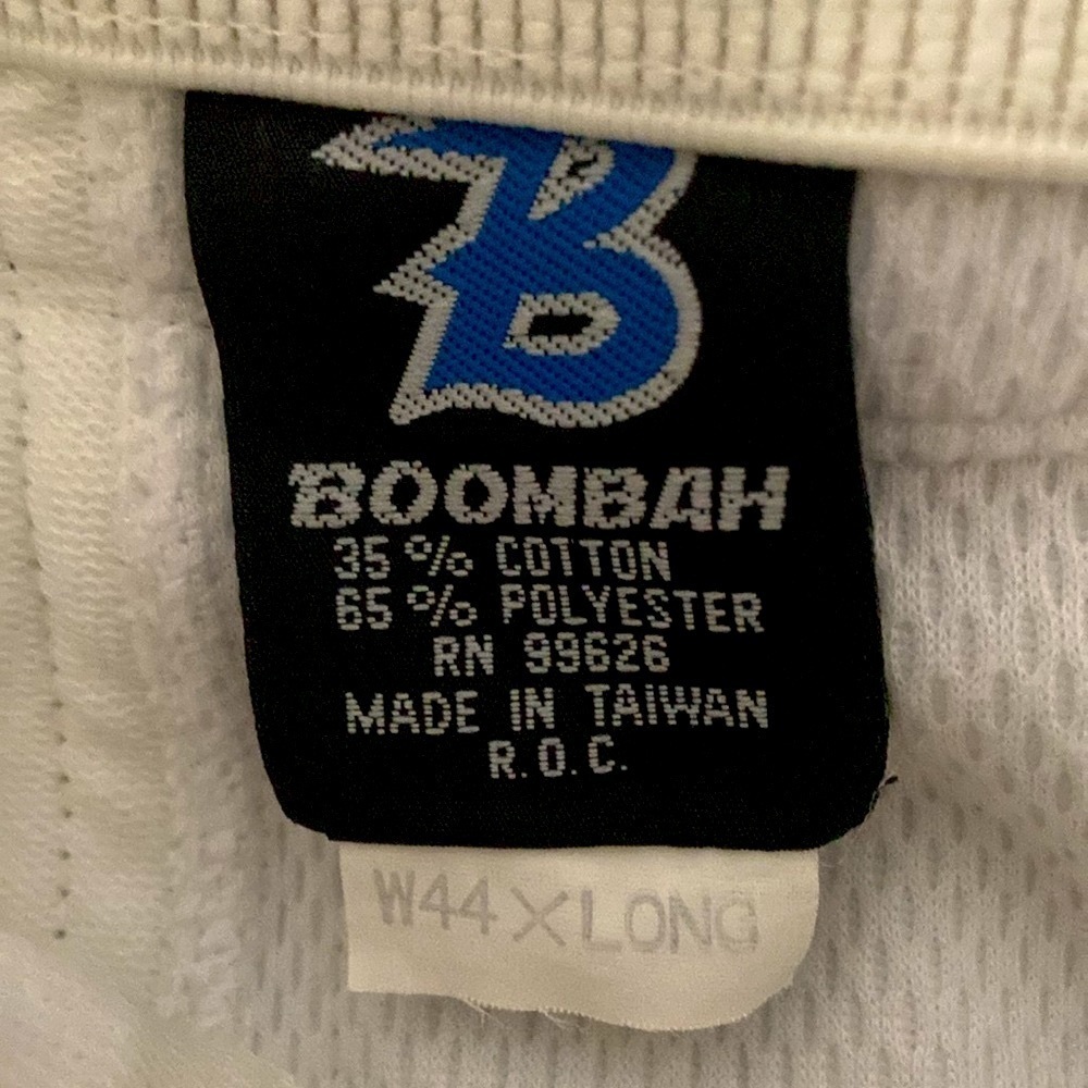 Boombah Men’s White Baseball Softball Pants With Stripes Size W44 X Long - Picture 4 of 4